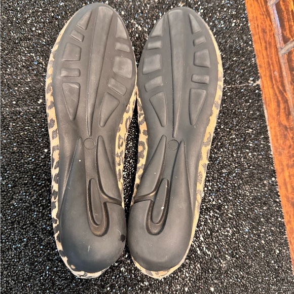 Paul Mayer Brown and Black Leopard Print Flats - Picture 7 of 9
